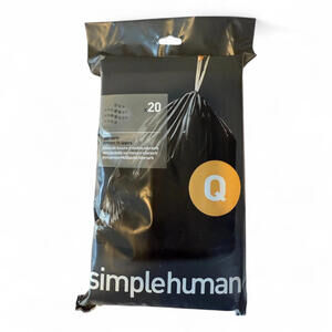 Simple Human Type H Trash Bags for 50-65L Cans 13.2-17.2 U.S. Gallons 20 Liners3